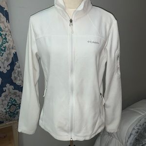 Columbia fleece jacket-large